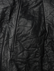 2NDDAY - 2ND Gabin - Crinkled Leather - leather skirts - meteorite (black) - 6