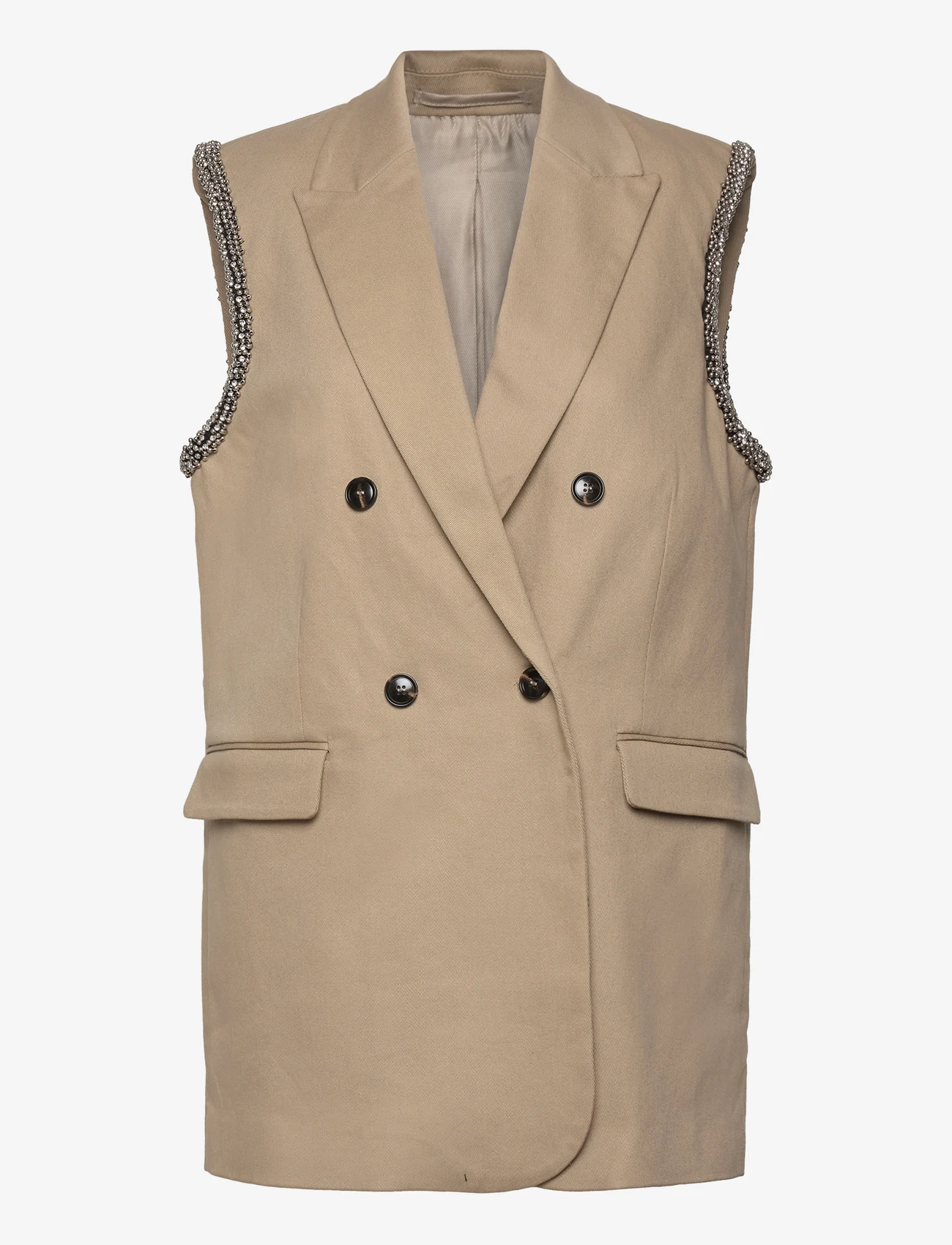 2NDDAY - 2ND Edition Zola - Soft Twill - puffer vests - incense - 0