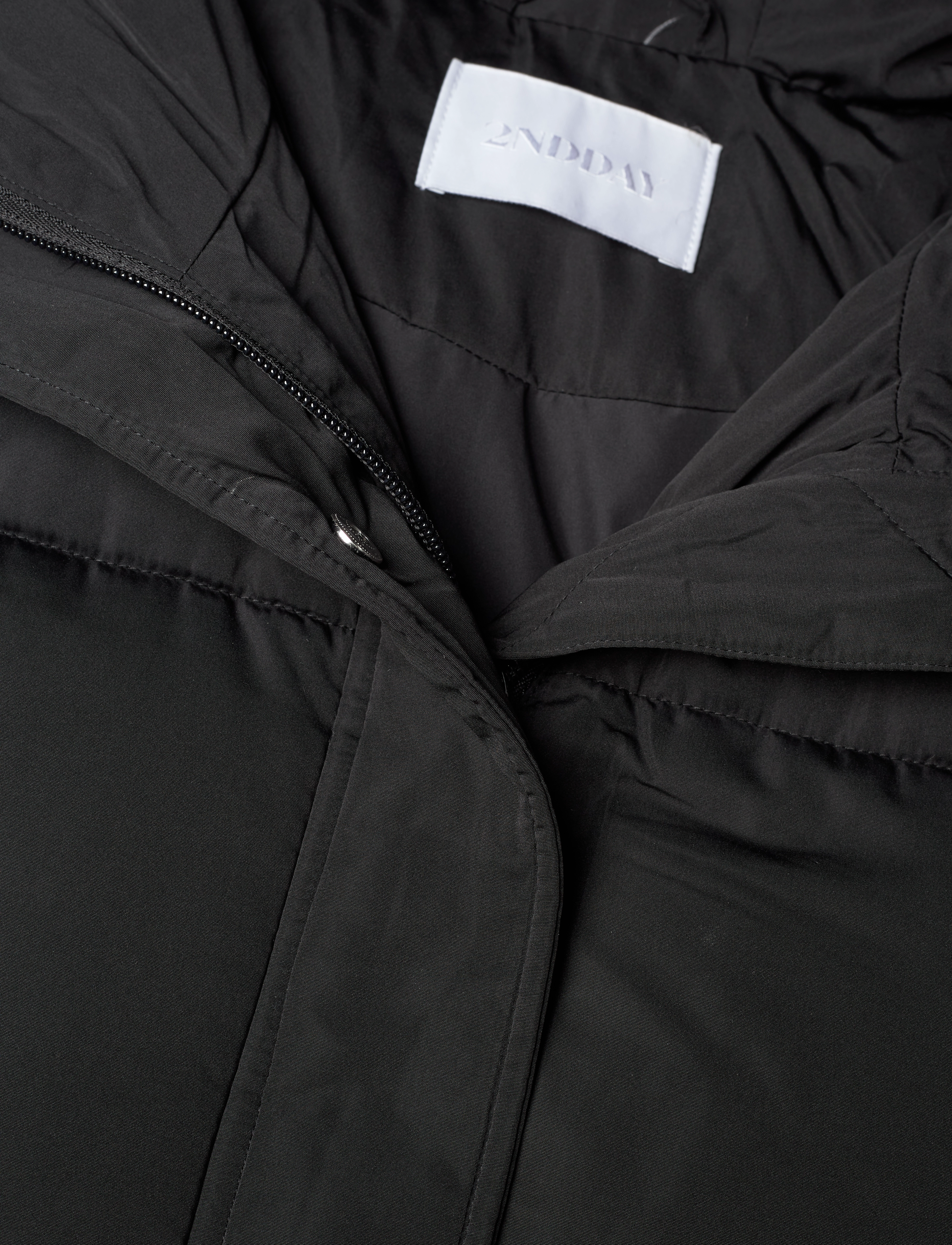 2NDDAY - 2ND Snowdy - Winter Basic - dunjakker - meteorite (black) - 2