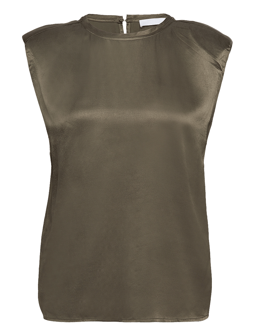 2NDDAY - 2ND Cornish TT - Satin Ease - Ärmellose blusen - kalamata - 0