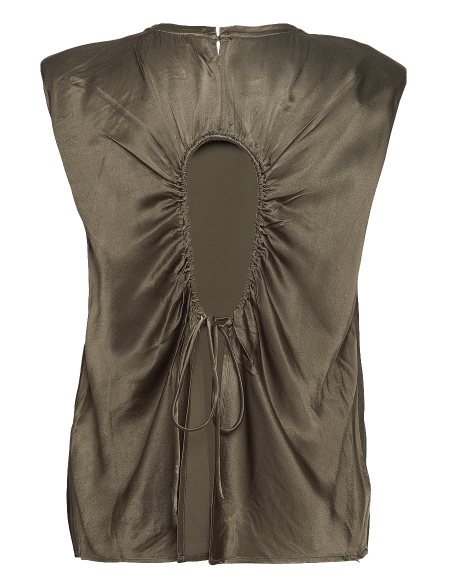 2NDDAY - 2ND Cornish TT - Satin Ease - Ärmellose blusen - kalamata - 1