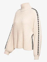 2NDDAY - 2ND Ronia TT - Soft Wool Blend - megztiniai su aukšta apykakle - silver lining - 2