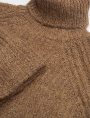2NDDAY - 2ND Forest - Everyday Knit - džemperi ar augstu apkakli - brown melange - 2