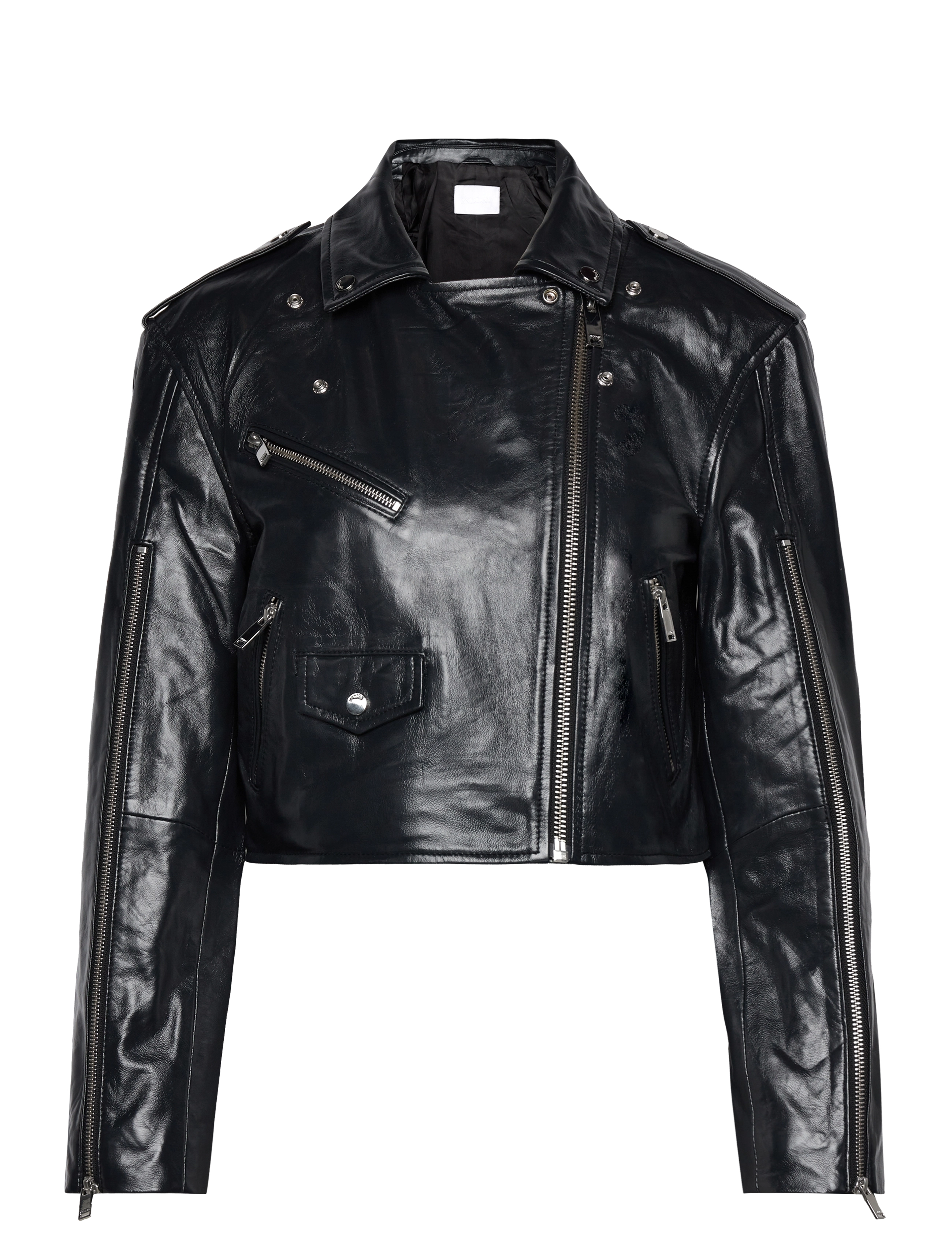 2NDDAY - 2ND Torino - Leather Shine - meteorite (black) - 2