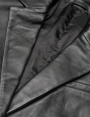2NDDAY - 2ND Janelle - Refined Leather - festkläder till outletpriser - meteorite (black) - 2