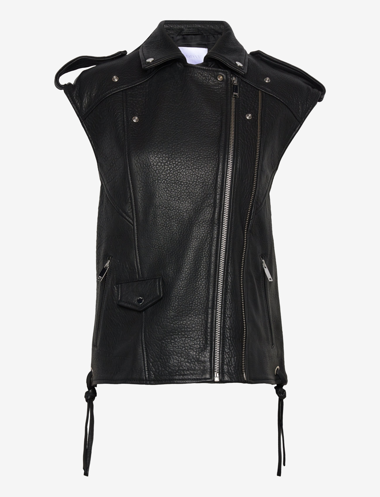 2NDDAY - 2ND Clive - Structure Leather - meteorite (black) - 2