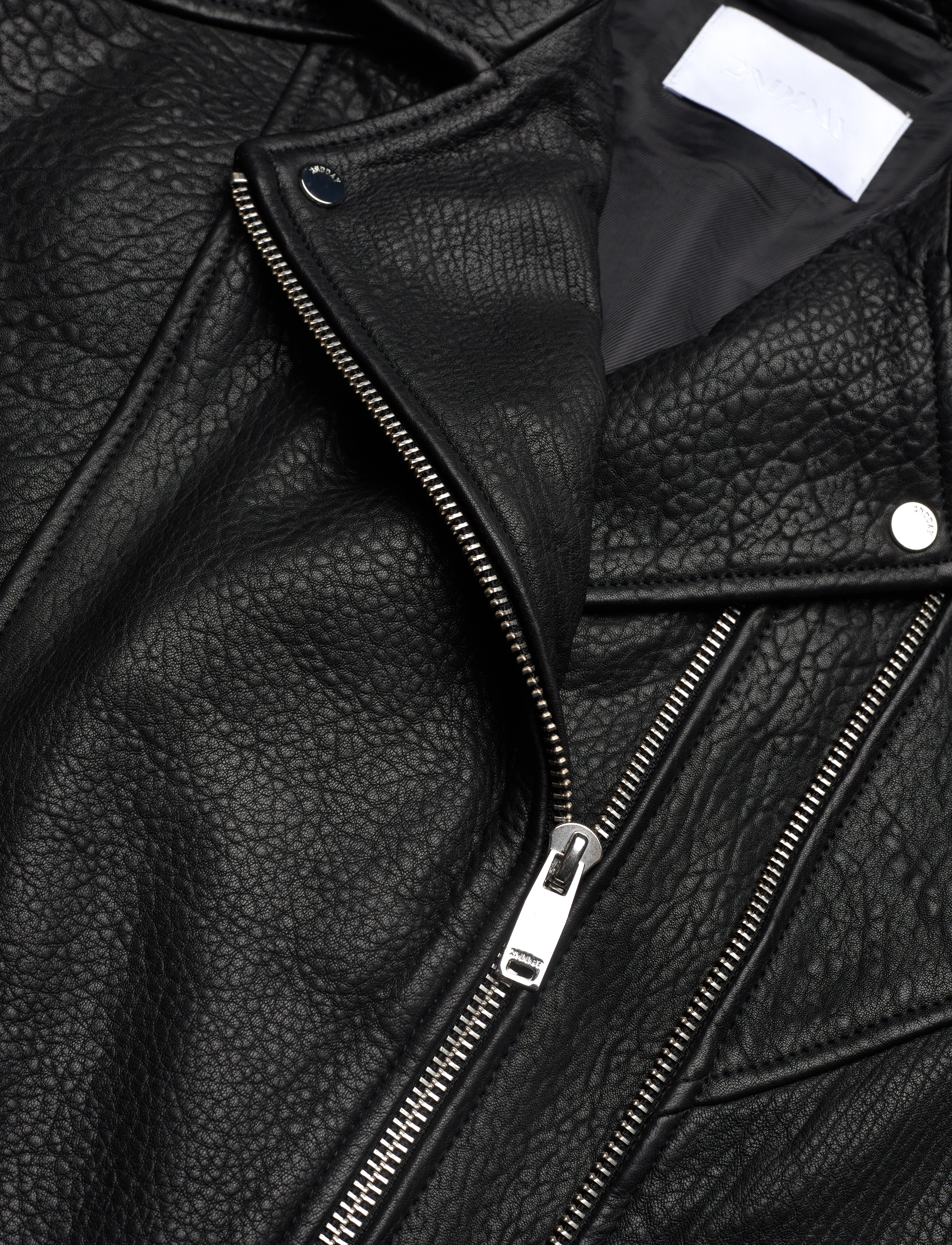 2NDDAY - 2ND Clive - Structure Leather - meteorite (black) - 3