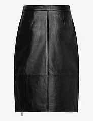 2NDDAY - 2ND Eilish - Leather Appeal - nederdele i læder - meteorite (black) - 1