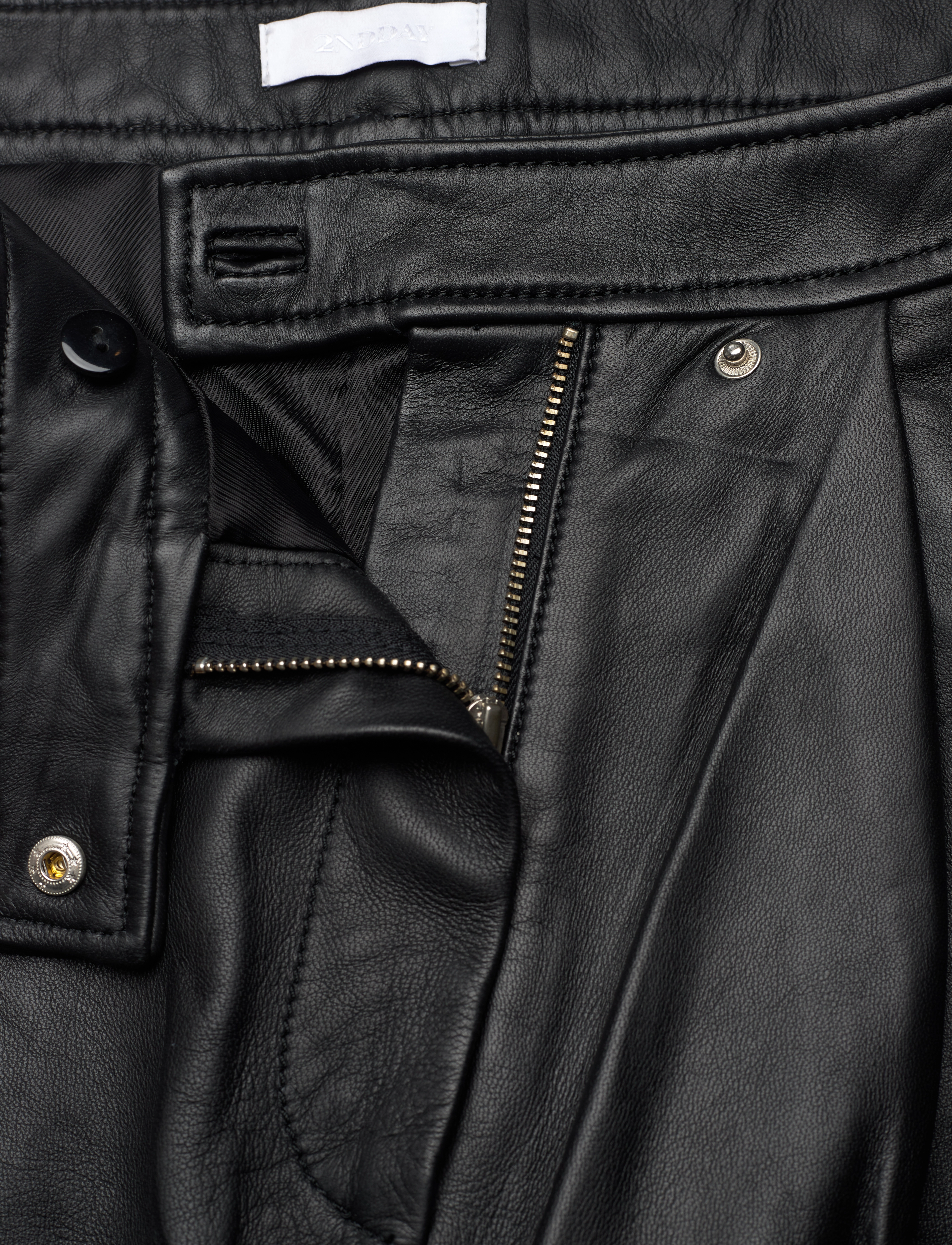 2NDDAY - 2ND Pax - Leather Appeal - meteorite (black) - 3