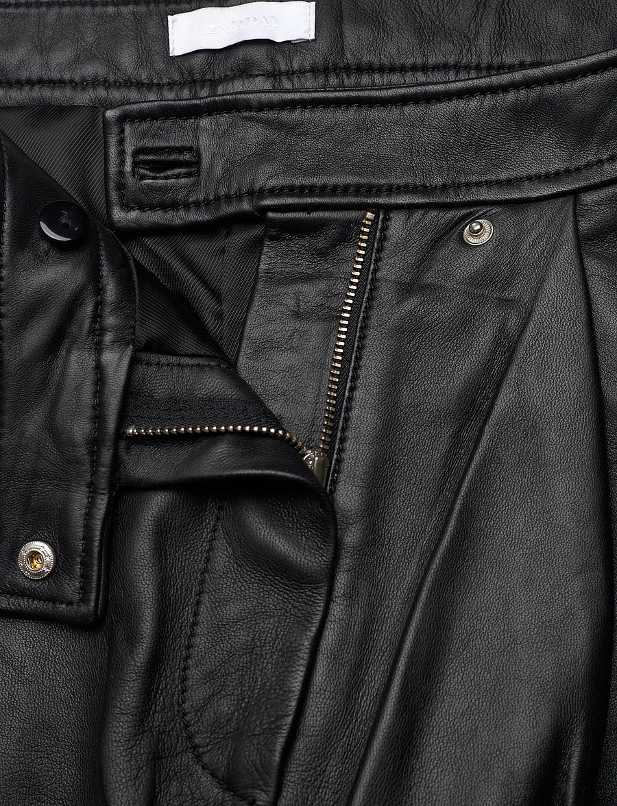2NDDAY - 2ND Pax - Leather Appeal - lederhosen - meteorite (black) - 3