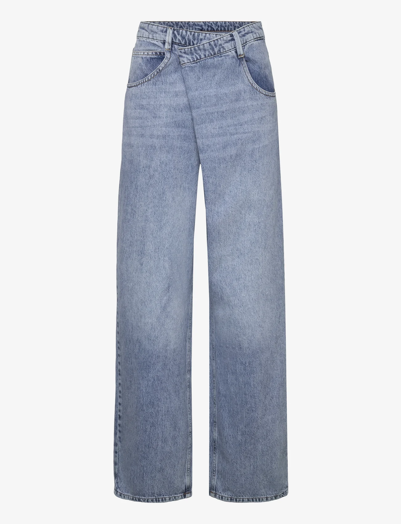 2NDDAY - 2ND Fennec TT - Ocean Blue Denim - jeans met wijde pijpen - light blue - 0