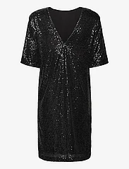 2NDDAY - 2ND Scarlett - Sensual Glam - kleitas ar vizuļiem - meteorite (black) - 1