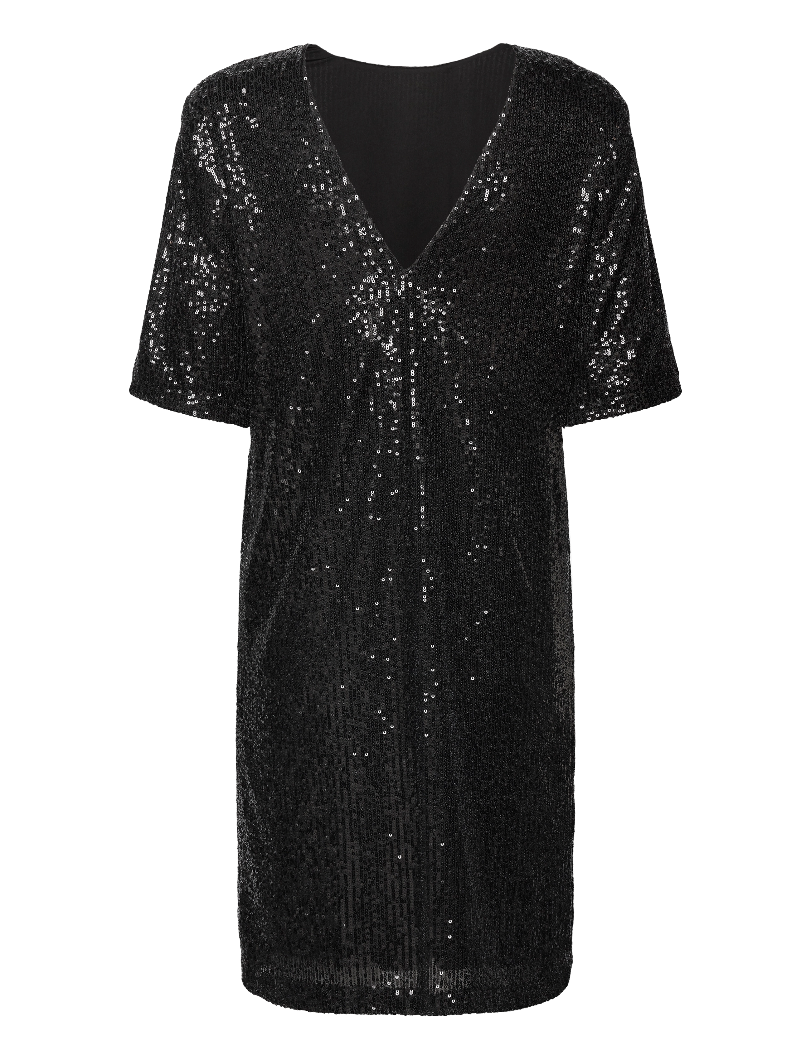 2NDDAY - 2ND Scarlett - Sensual Glam - pailletkjoler - meteorite (black) - 1