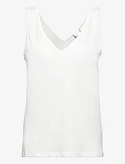 2NDDAY - 2ND Carolina - Essential Linen Jersey - t-särgid - bright white - 0