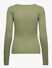 2NDDAY - 2ND Pale TT - Daily Cotton Rib - long-sleeved tops - olivine - 1