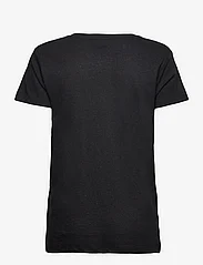 2NDDAY - 2ND Beverly - Essential Linen Jersey - t-skjorter - jet black - 1