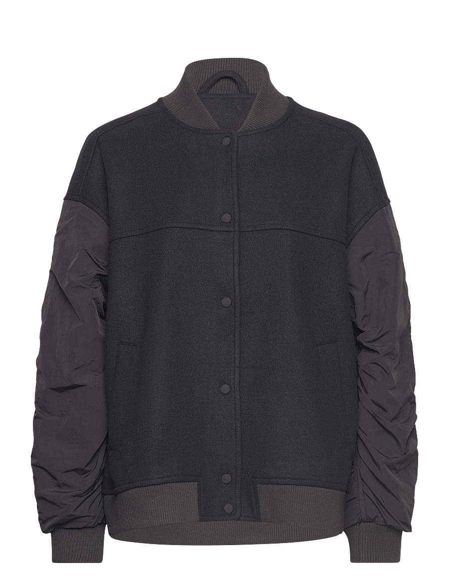 2NDDAY - 2ND Edition Cruz - Wool Felt - vestes de printemps - meteorite (black) - 0