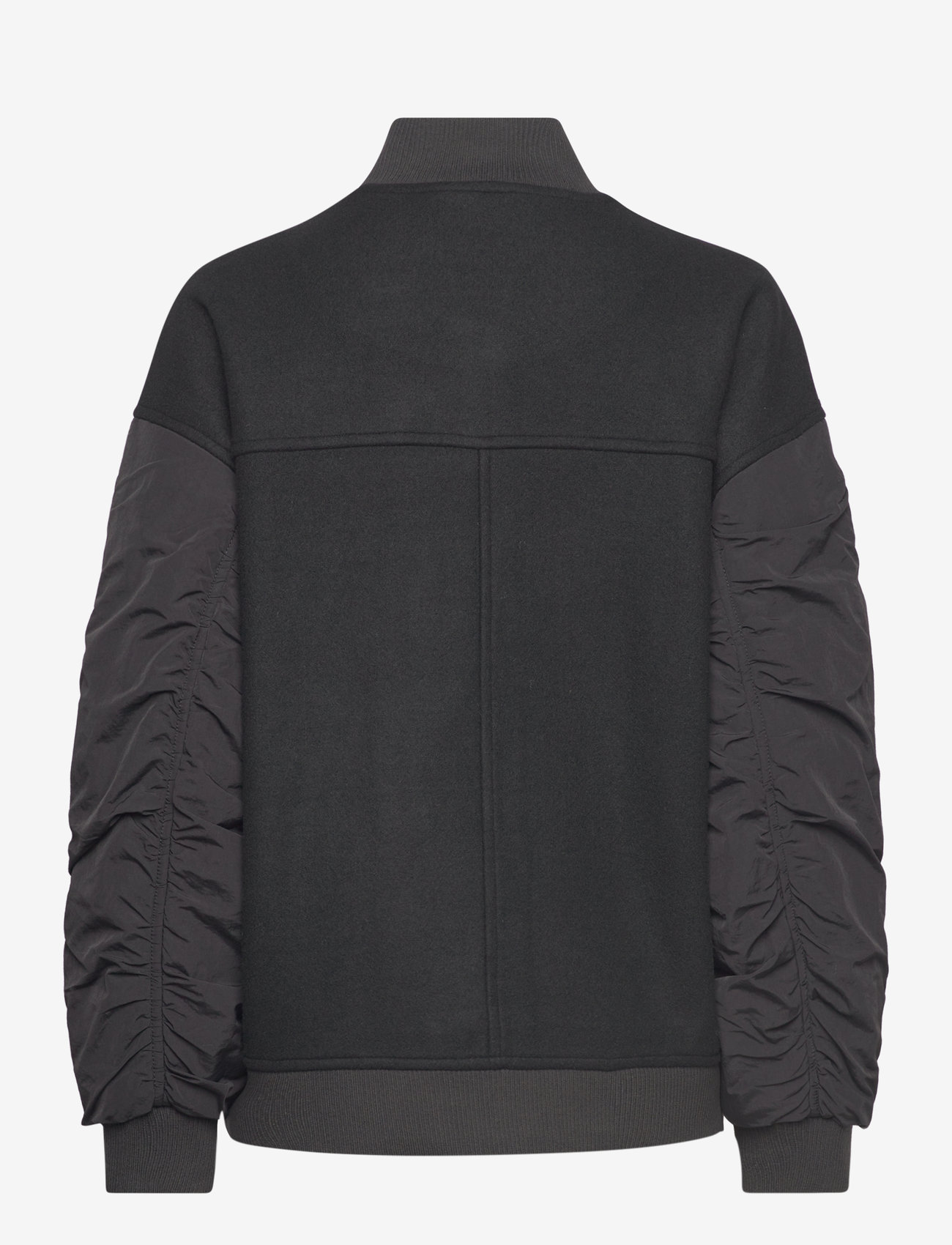 2NDDAY - 2ND Edition Cruz - Wool Felt - bomber jakid - meteorite (black) - 1