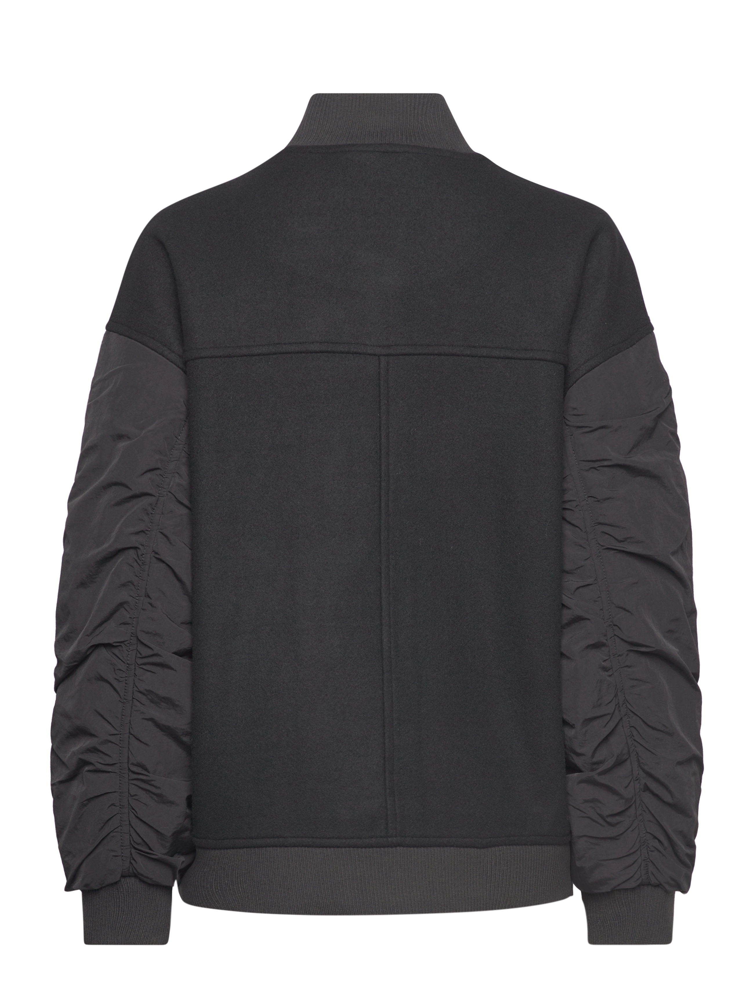 2NDDAY - 2ND Edition Cruz - Wool Felt - spring jackets - meteorite (black) - 1