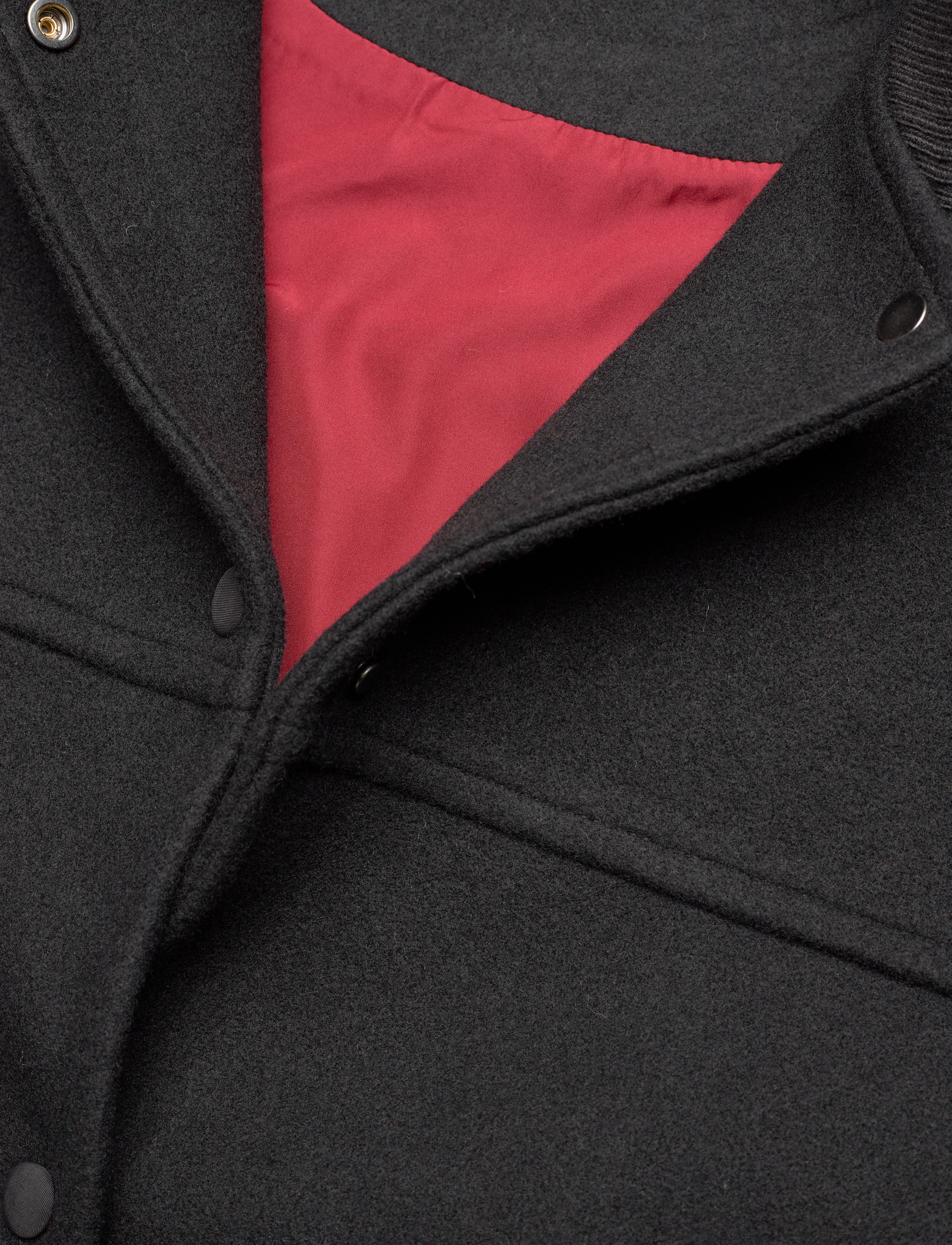 2NDDAY - 2ND Edition Cruz - Wool Felt - spring jackets - meteorite (black) - 2
