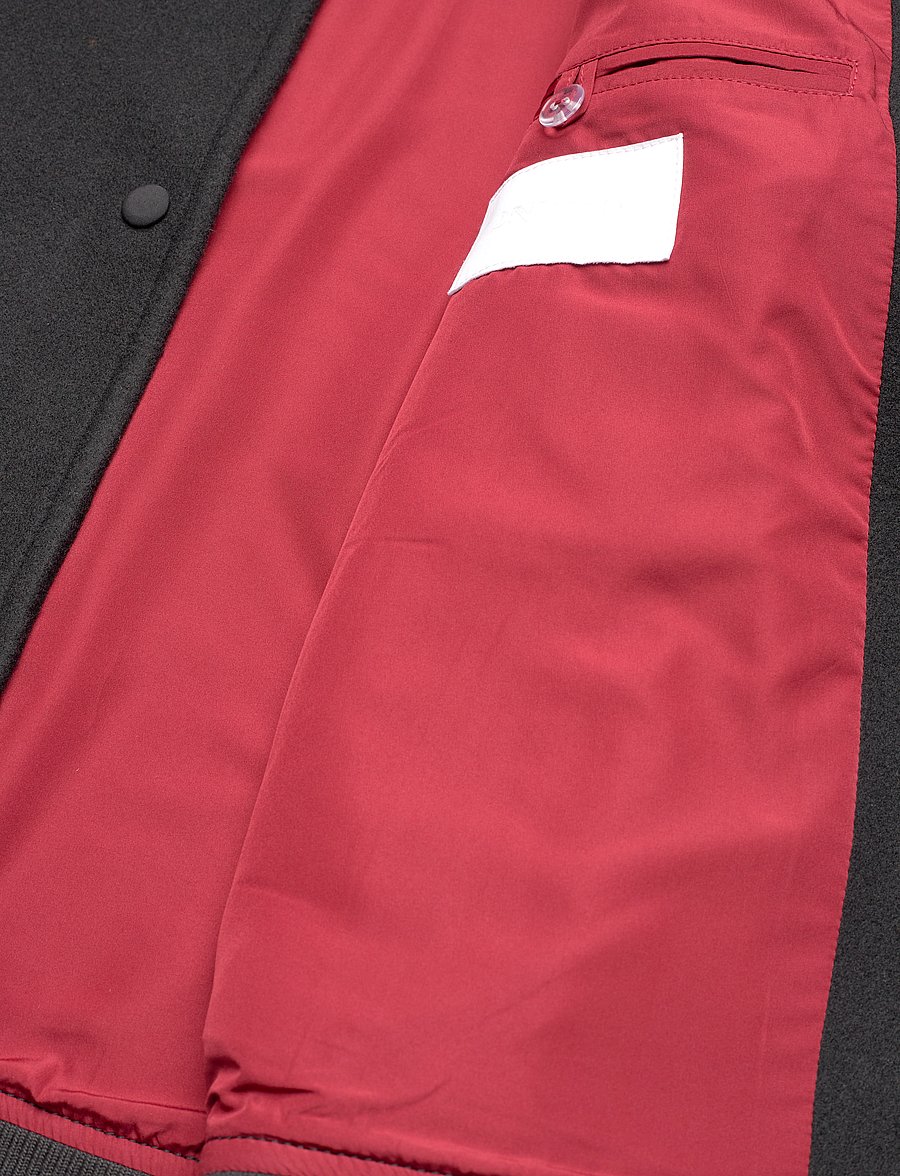 2NDDAY - 2ND Edition Cruz - Wool Felt - vestes de printemps - meteorite (black) - 4