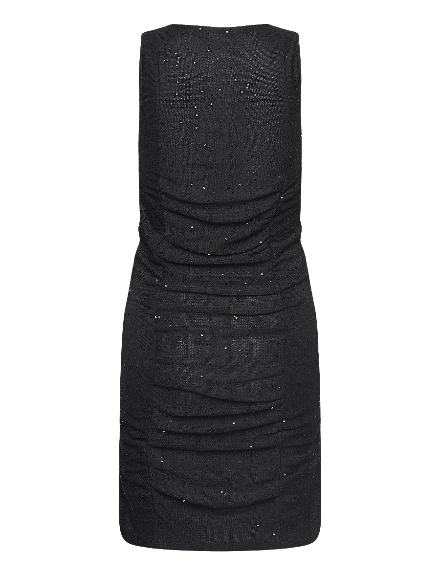 2NDDAY - 2ND Rhinera - Night Time Shimmer - knitted dresses - meteorite (black) - 1