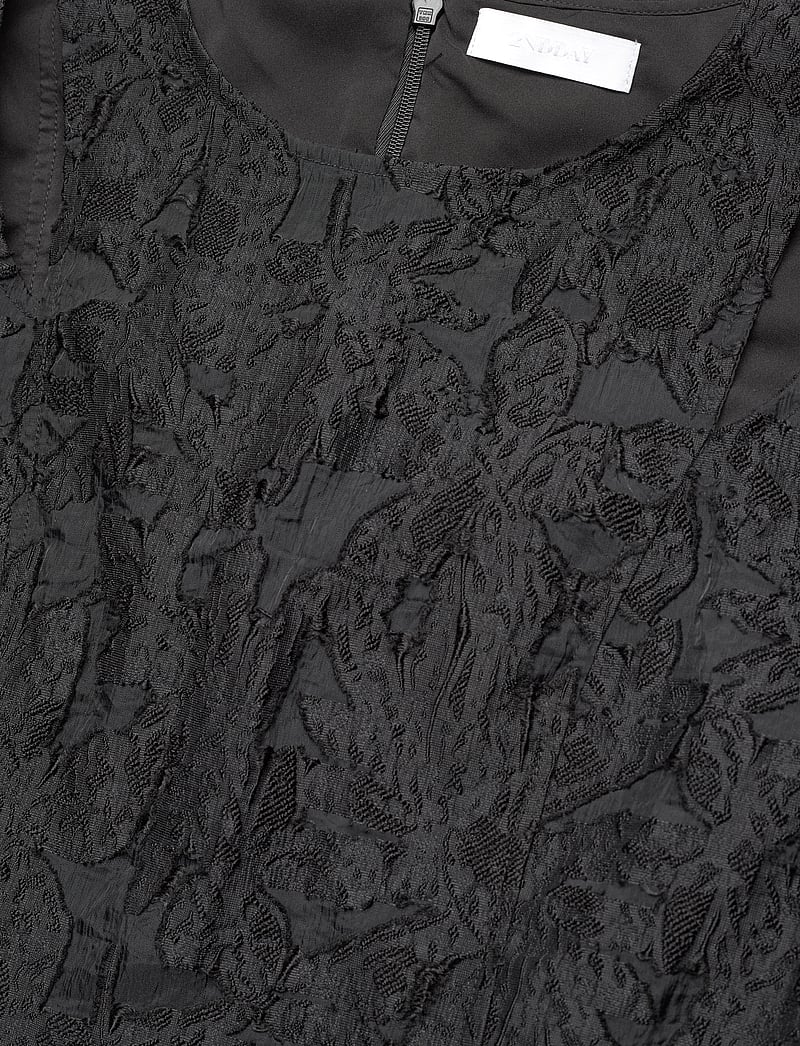 2NDDAY - 2ND Alexis - Pure Texture - partykleider - meteorite (black) - 2