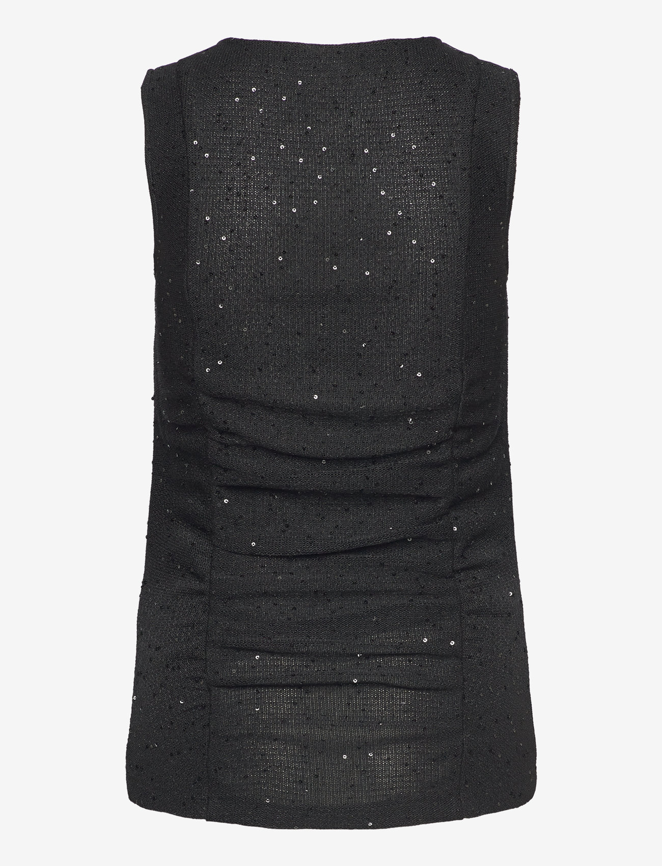 2NDDAY - 2ND Zainero - Night Time Shimmer - Ærmeløse bluser - meteorite (black) - 1