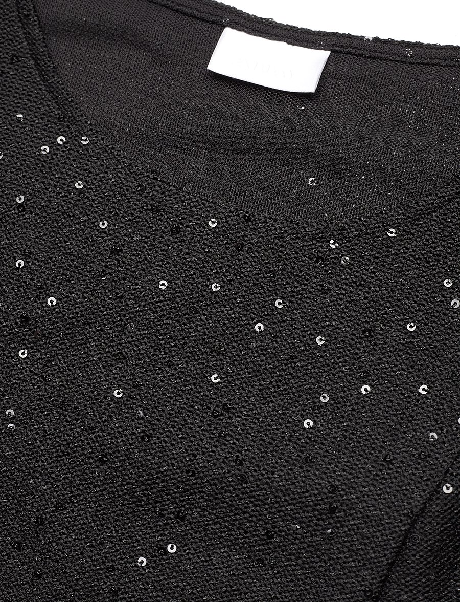 2NDDAY - 2ND Zainero - Night Time Shimmer - Ærmeløse bluser - meteorite (black) - 2