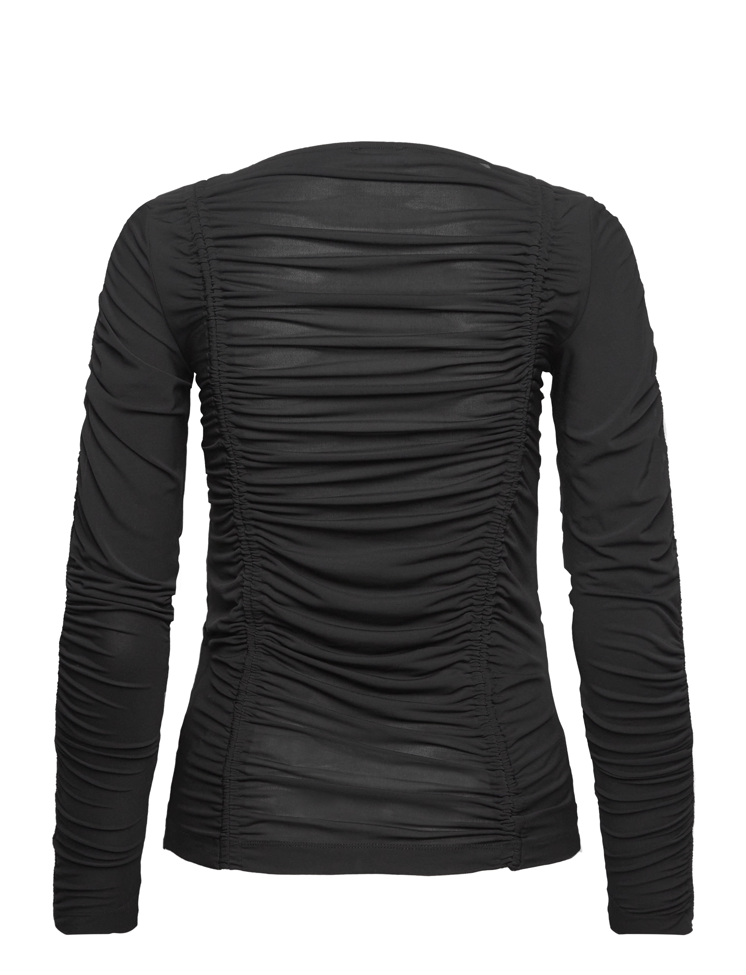2NDDAY - 2ND Clarke TT - Sensual Drape - topy z długimi rękawami - meteorite (black) - 1