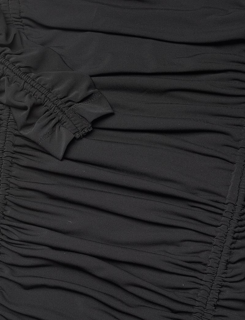 2NDDAY - 2ND Clarke TT - Sensual Drape - long-sleeved tops - meteorite (black) - 4