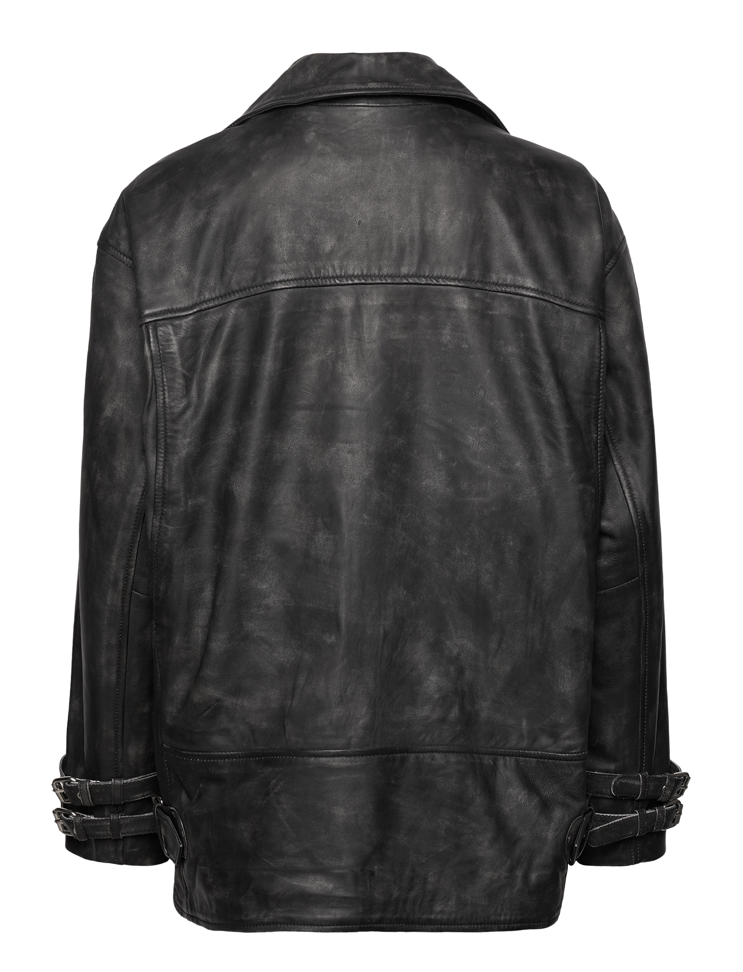 2NDDAY - 2ND Jagger - Uneven Leather - unblack - 2