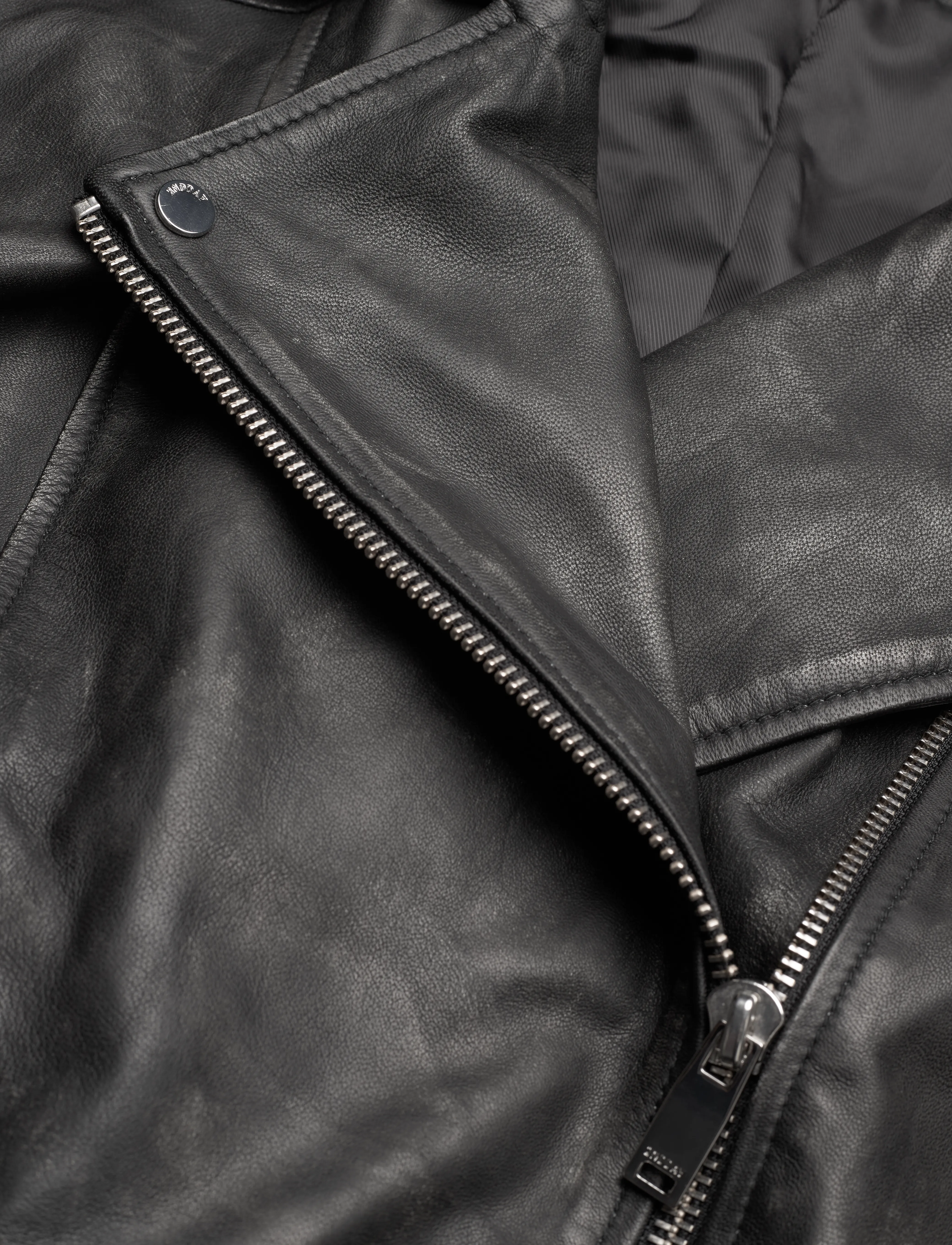2NDDAY - 2ND Jagger - Uneven Leather - unblack - 3