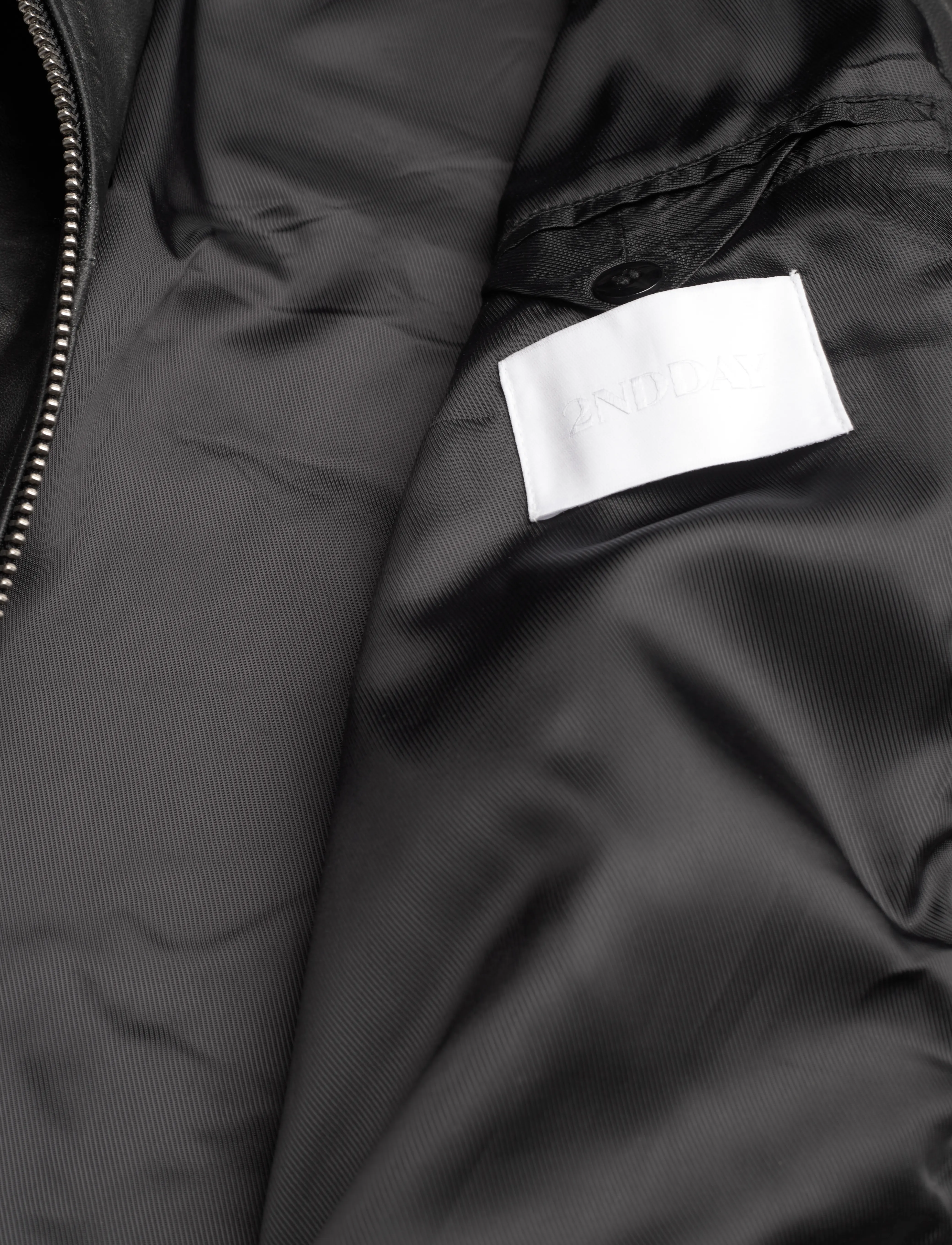 2NDDAY - 2ND Jagger - Uneven Leather - unblack - 5