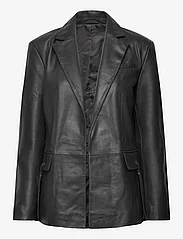 2NDDAY - 2ND Ember - Vogue Leather - festkläder till outletpriser - meteorite (black) - 0