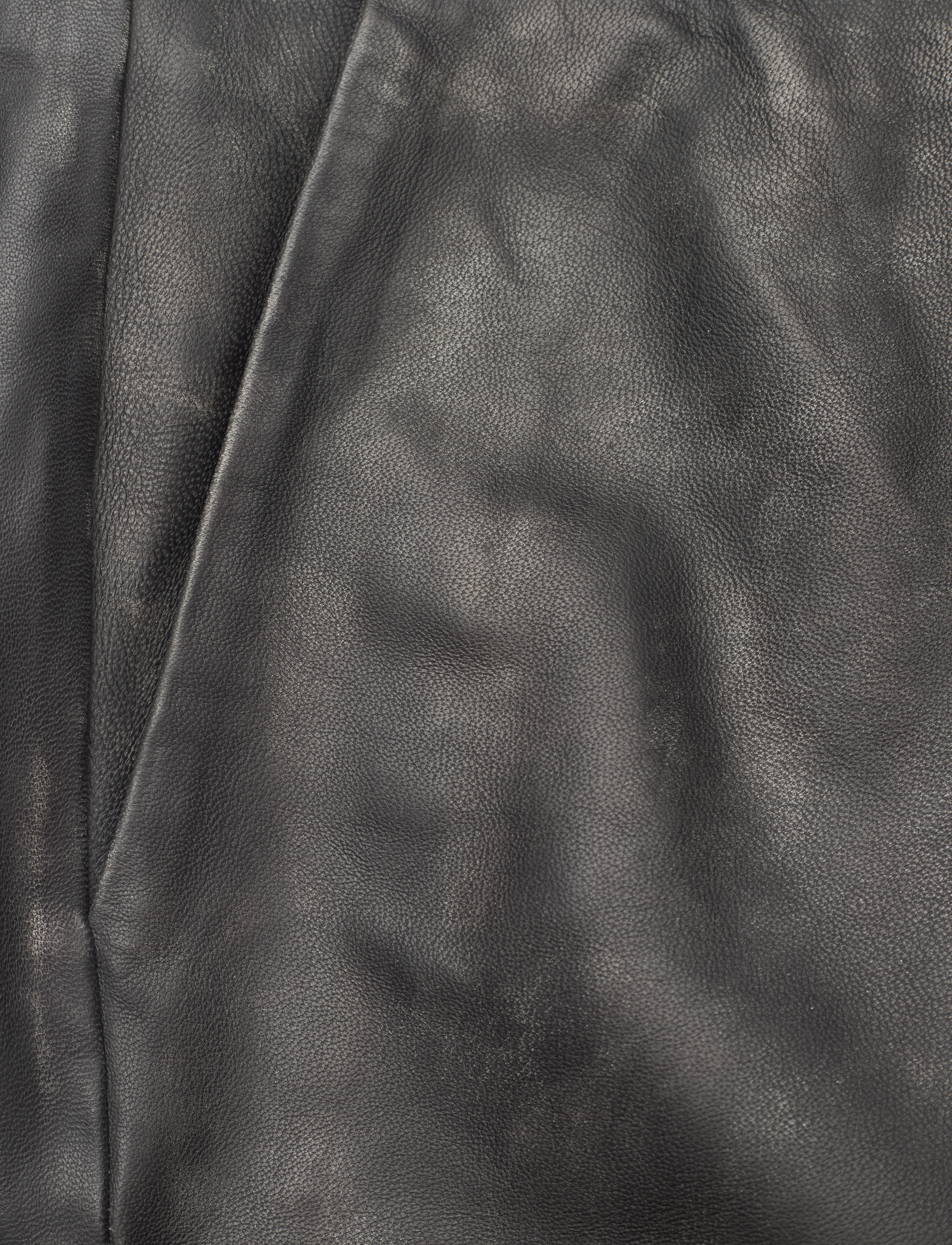 2NDDAY - 2ND Willis - Uneven Leather - unblack - 2
