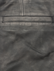 2NDDAY - 2ND Willis - Uneven Leather - spodnie skórzane - unblack - 4