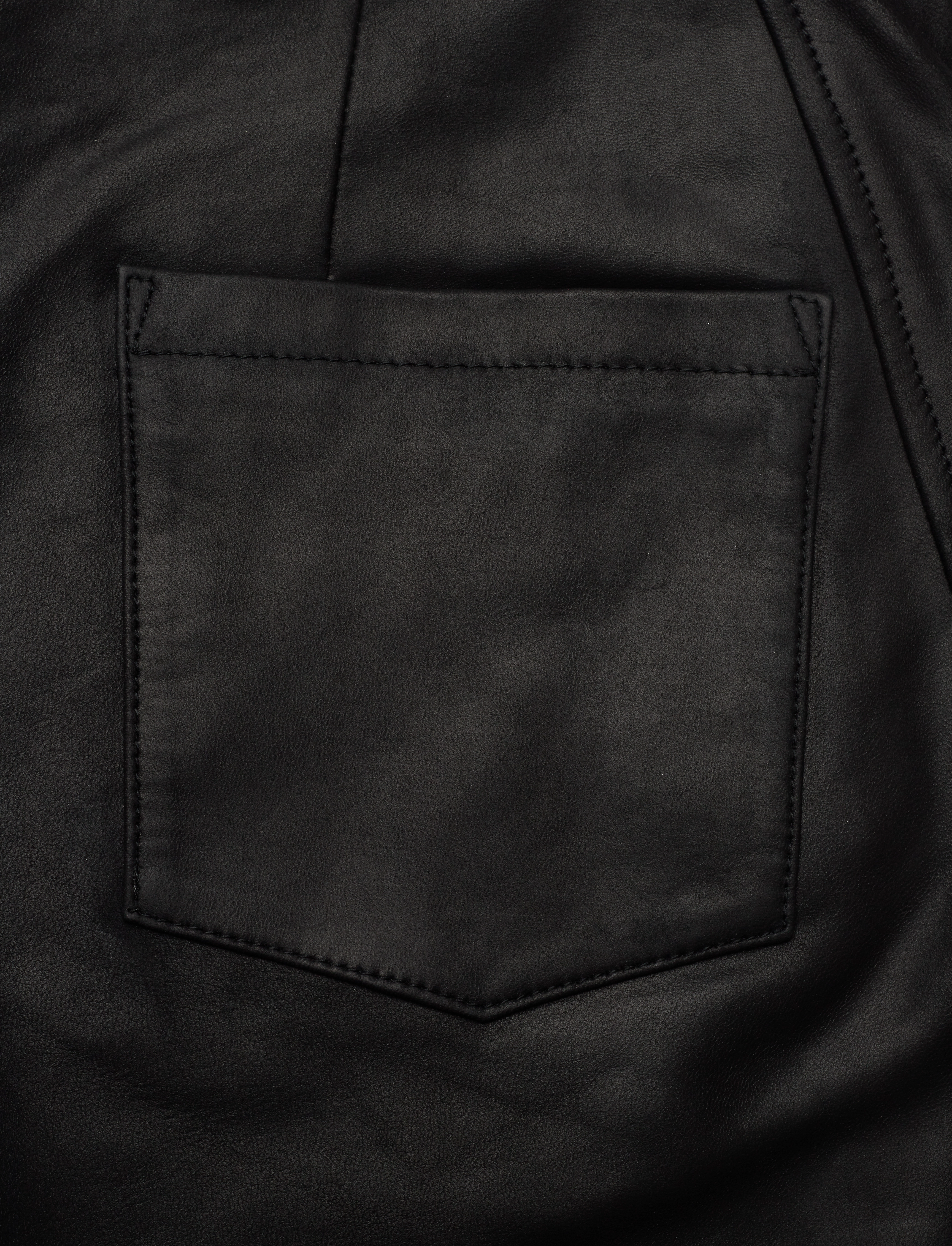 2NDDAY - 2ND Kurt - Dense Leather - meteorite (black) - 4