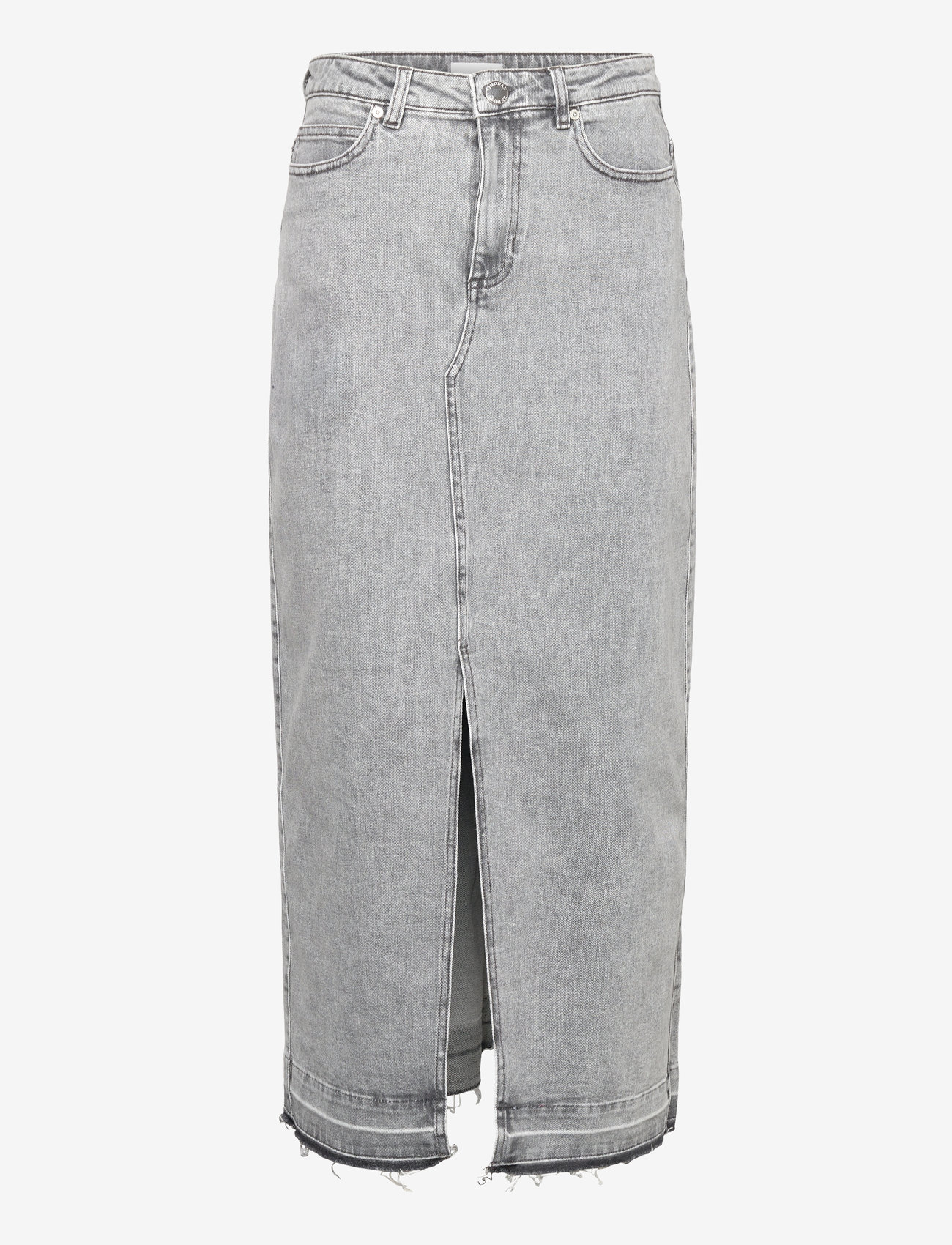 2NDDAY - 2ND Larchy TT - Achromatic Denim - midi röcke - light grey denim - 0