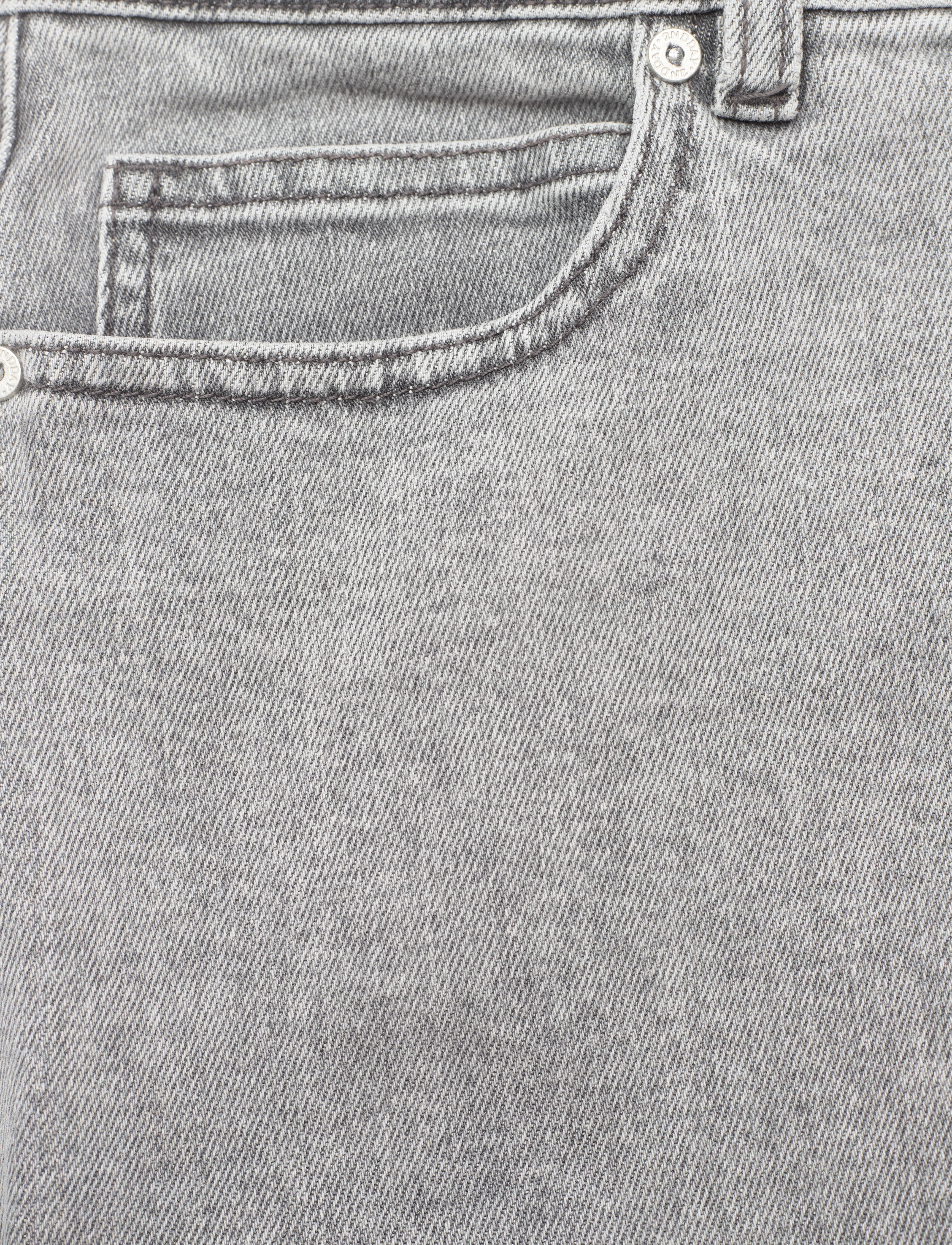 2NDDAY - 2ND Larchy TT - Achromatic Denim - spódnice do kolan i midi - light grey denim - 2