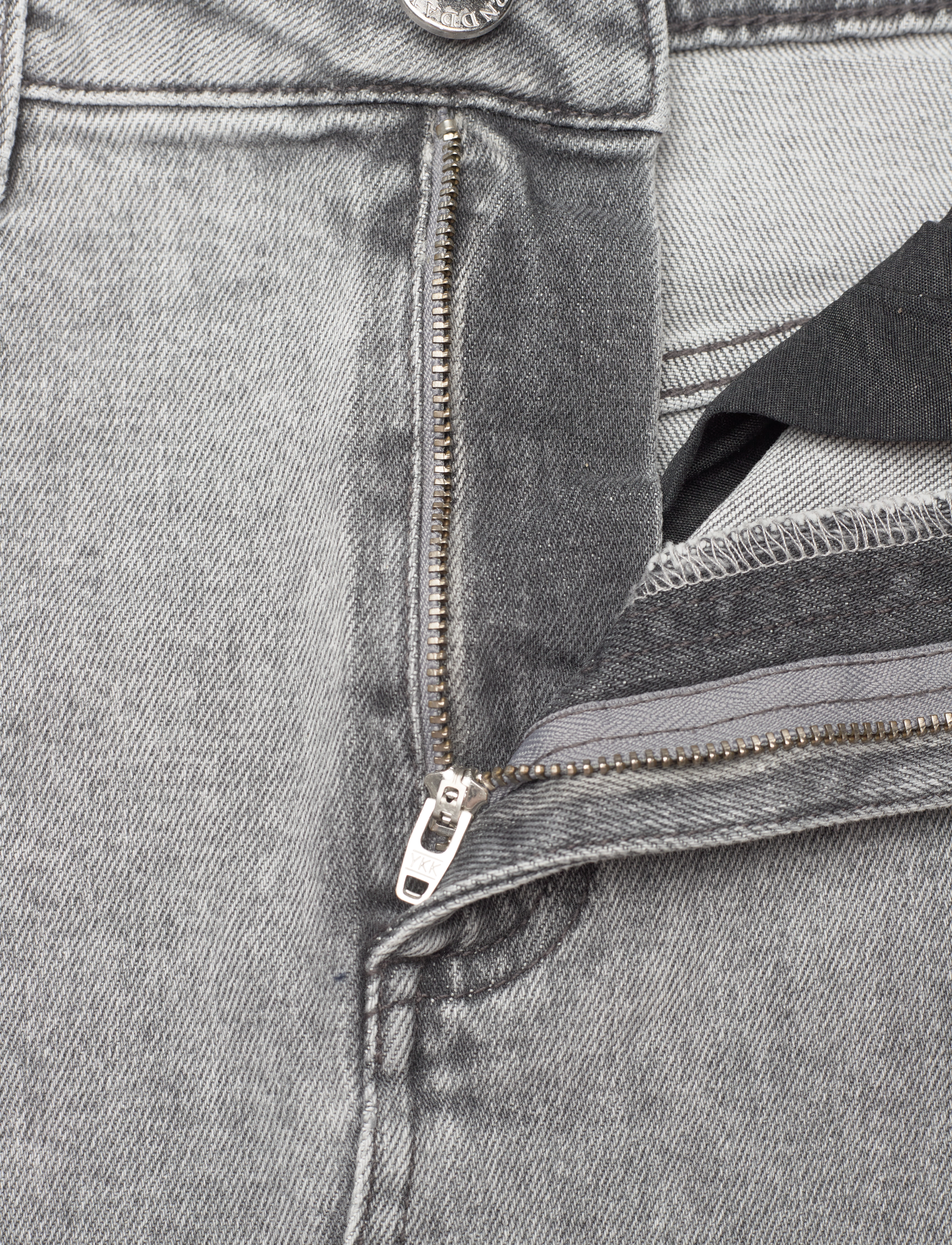 2NDDAY - 2ND Larchy TT - Achromatic Denim - spódnice do kolan i midi - light grey denim - 3