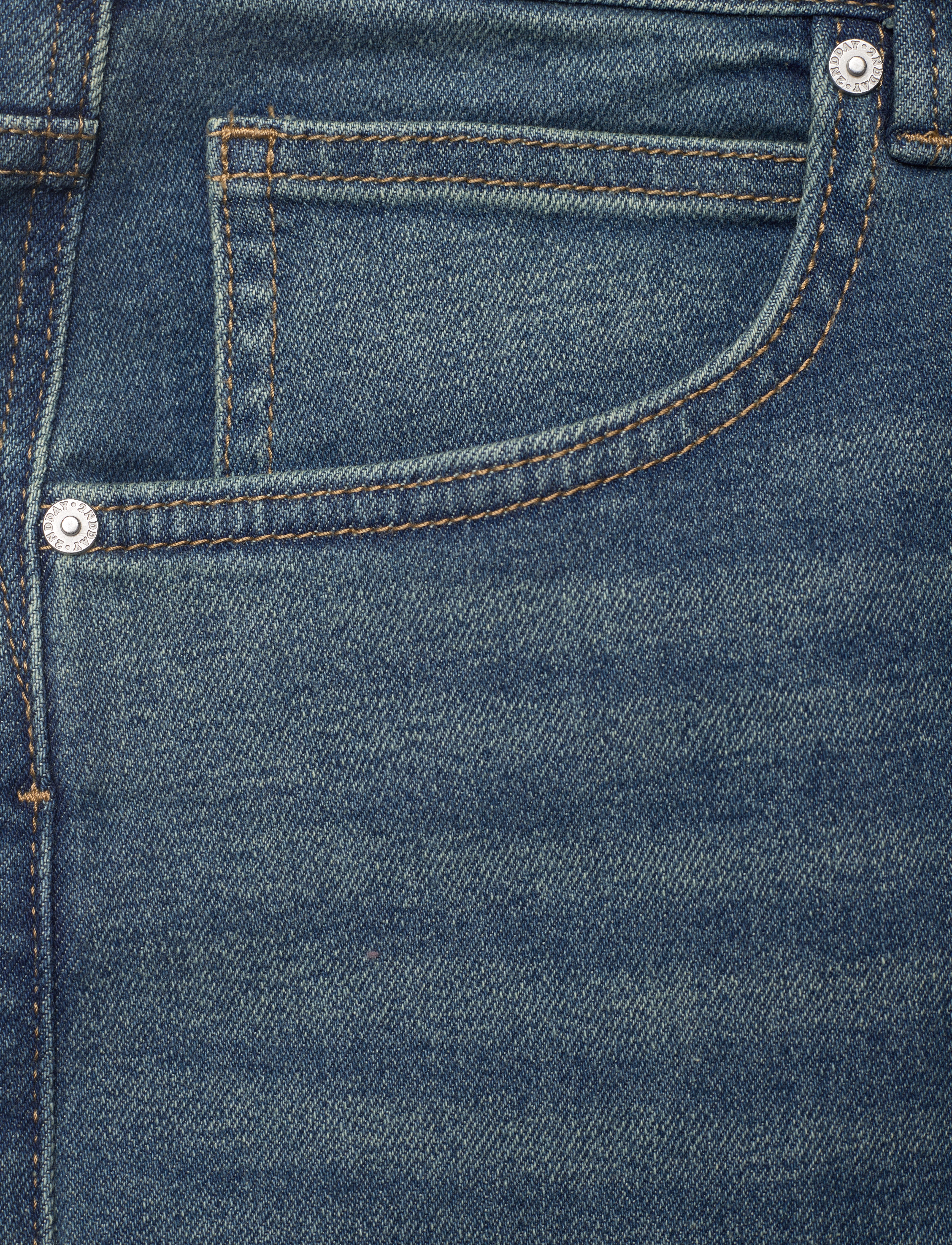 2NDDAY - 2ND Rode - Vintage Denim - laia säärega teksad - vintage denim - 2