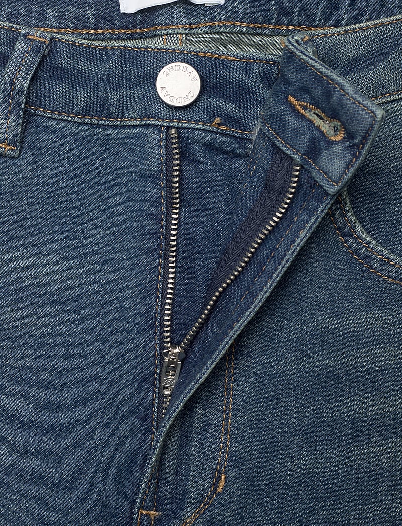 2NDDAY - 2ND Rode - Vintage Denim - hosen mit weitem bein - vintage denim - 3