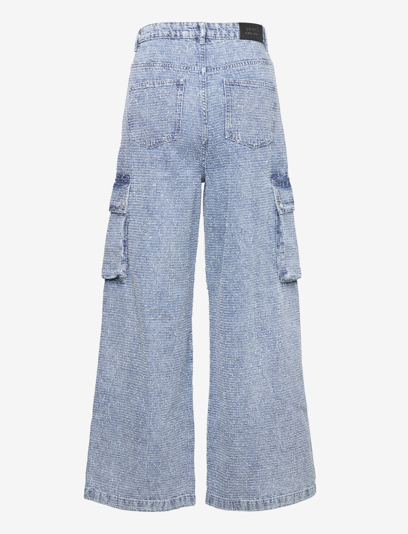 2NDDAY - 2ND Edition Franz TT - Structure De - hosen mit weitem bein - mid blue - 1