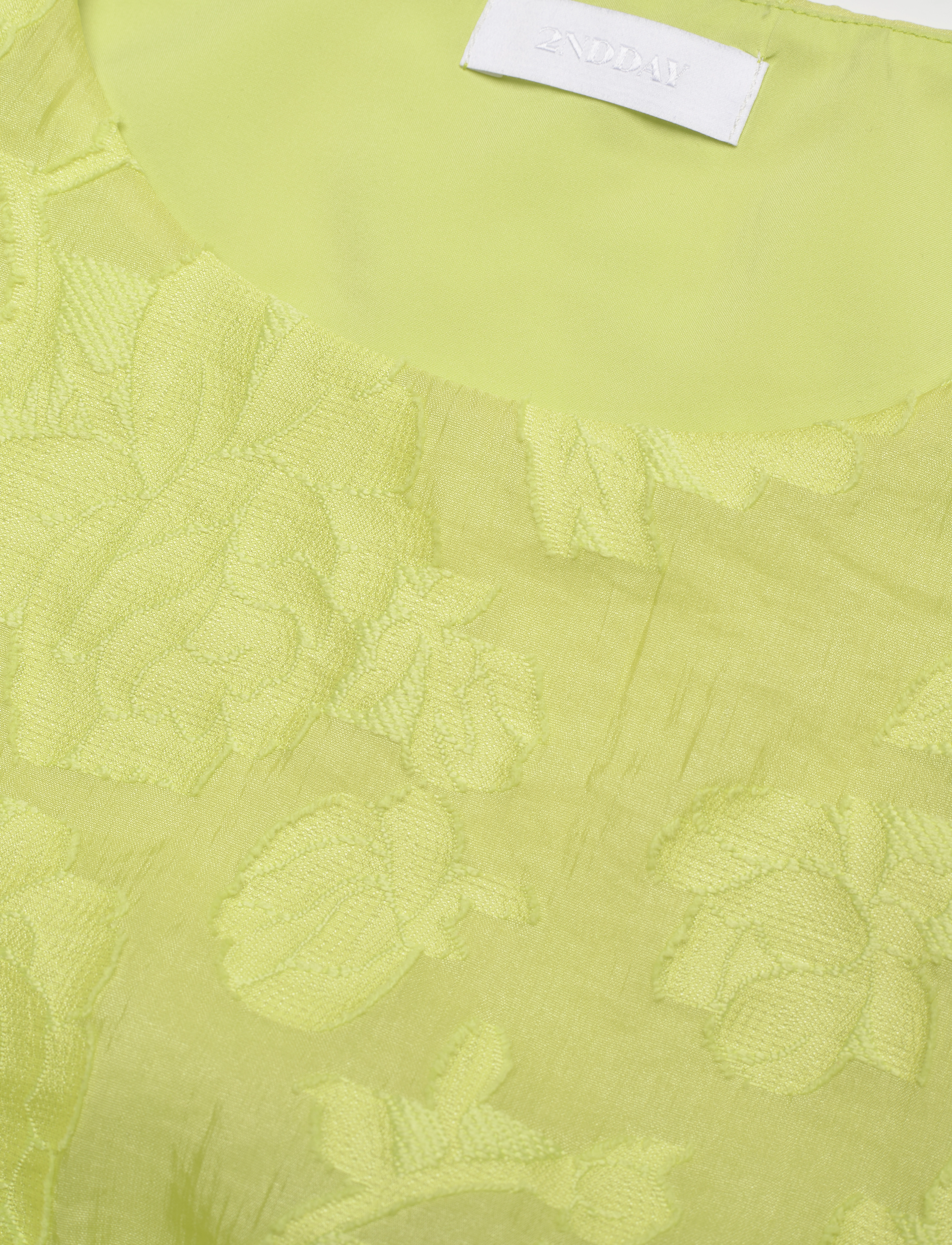 2NDDAY - 2ND Calea - Sheer Texture - festkjoler - daiquiri green - 2
