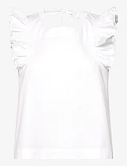 2NDDAY - 2ND Franca TT - Crispy Poplin - t-shirt & tops - bright white - 0