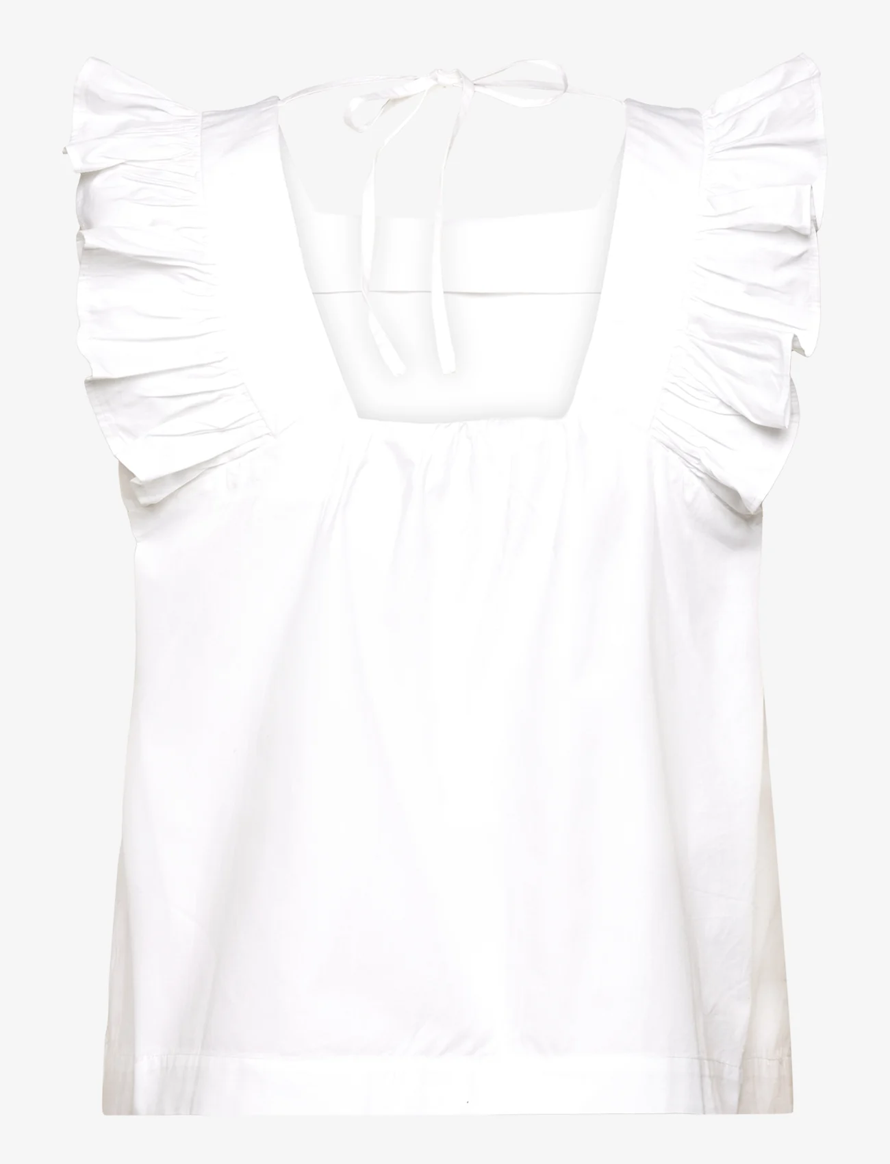 2NDDAY - 2ND Franca TT - Crispy Poplin - t-shirt & tops - bright white - 1