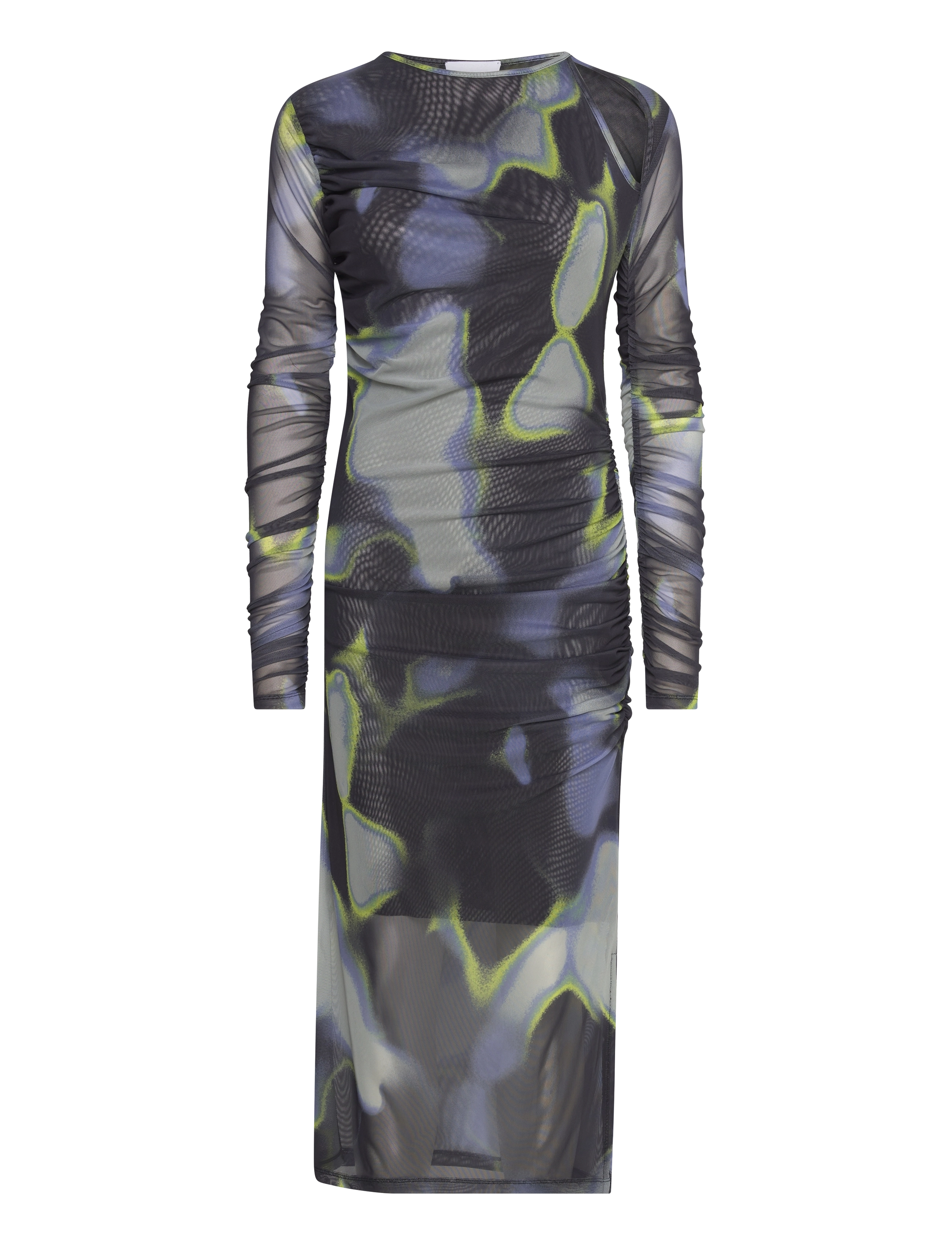 2NDDAY - 2ND Josie TT - Stretch Mesh - midi kjoler - aura limelight - 1
