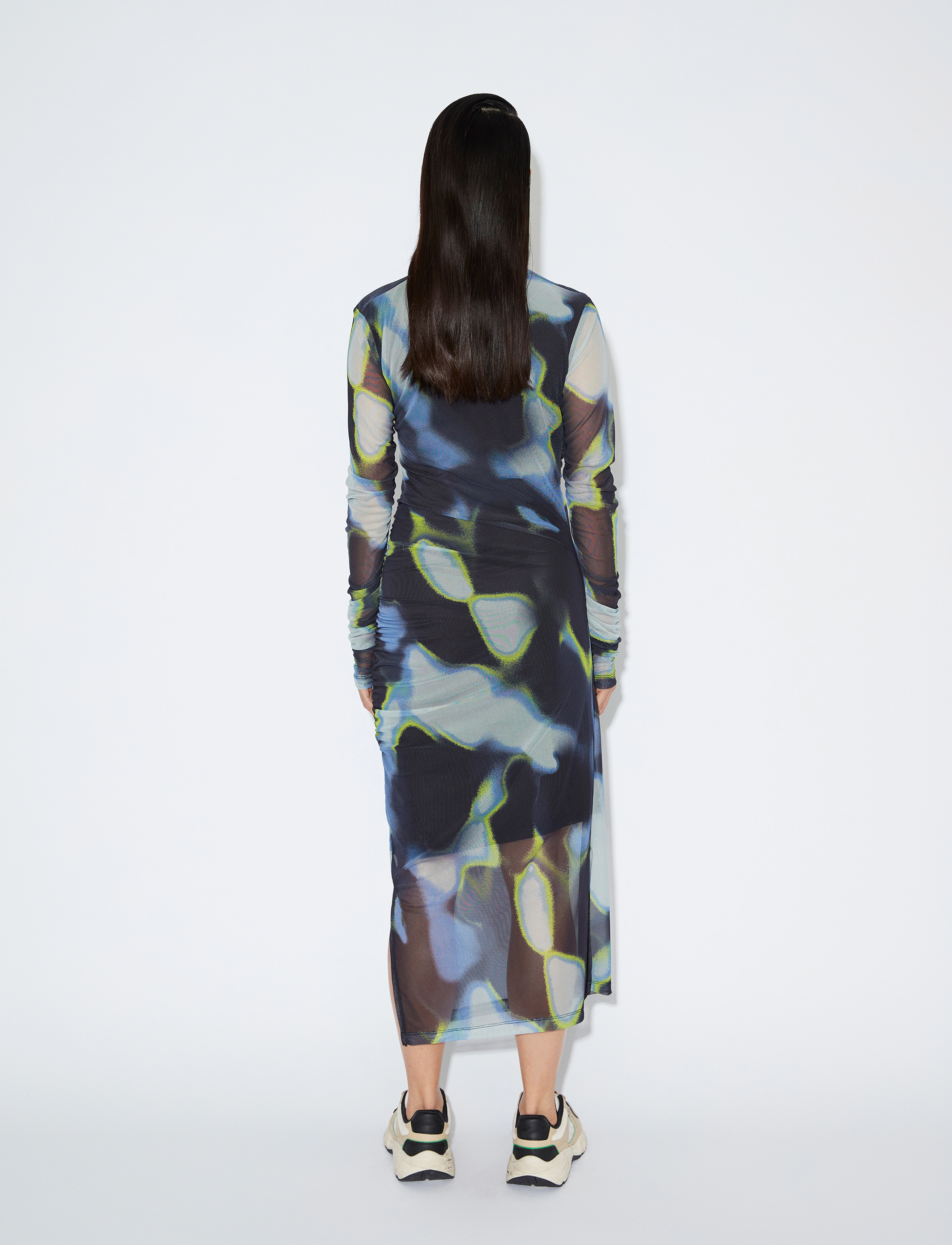 2NDDAY - 2ND Josie TT - Stretch Mesh - midi kjoler - aura limelight - 4