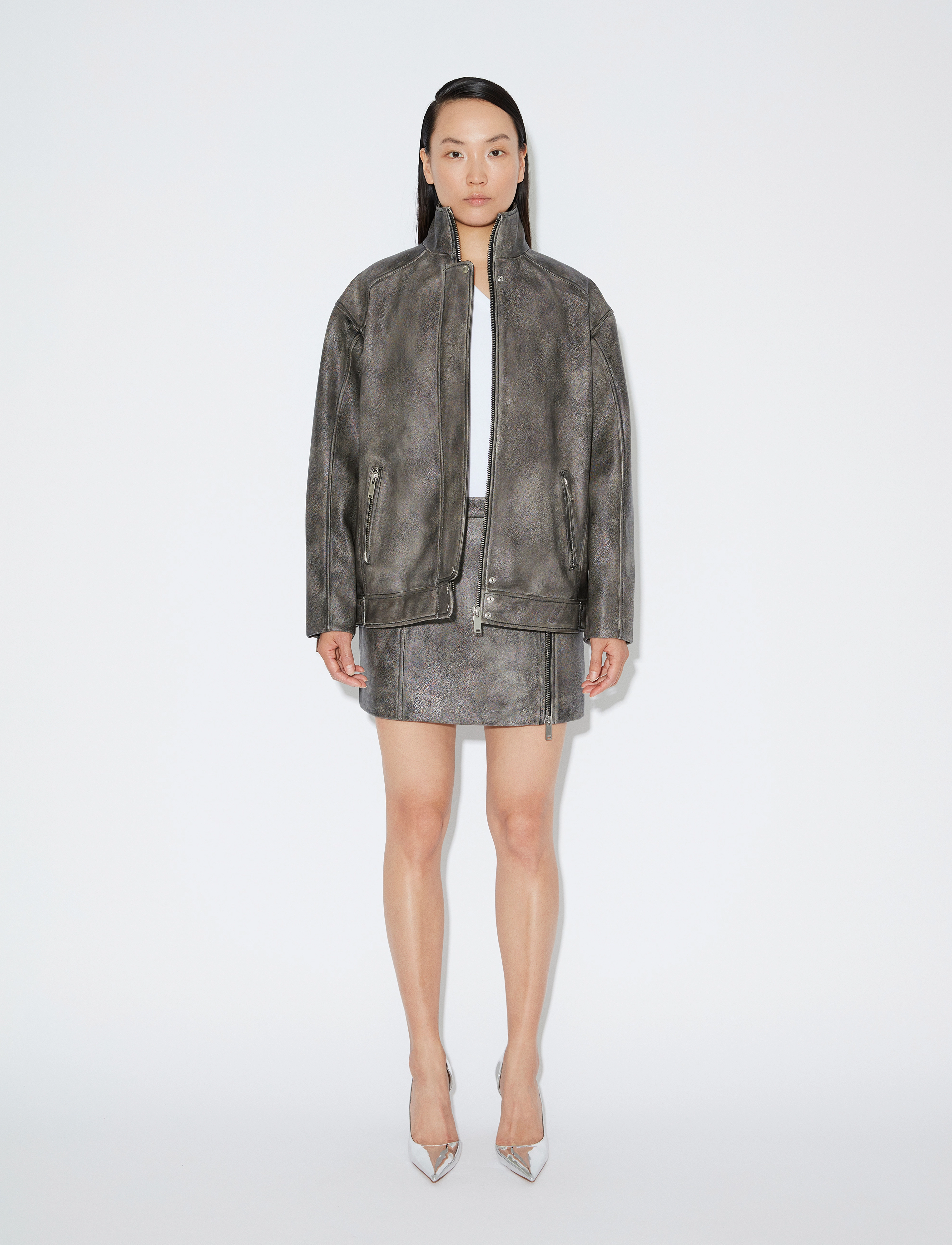 2NDDAY - 2ND Edition Dixon - Heavy Uneven PU - grey-black - 2